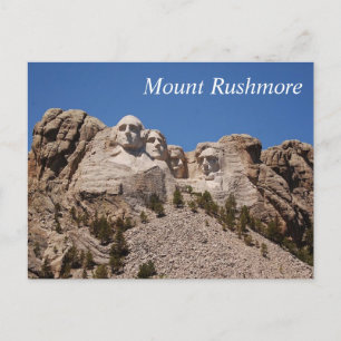 Mont Rushmore - carte postale