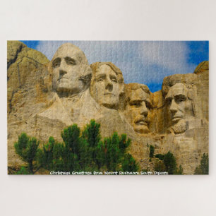 Mont Rushmore Dakota du Sud Puzzle