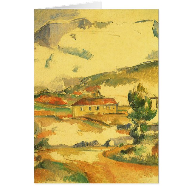 Mont Sainte Victoire par Paul Cezanne, Art Vintage (Devant)