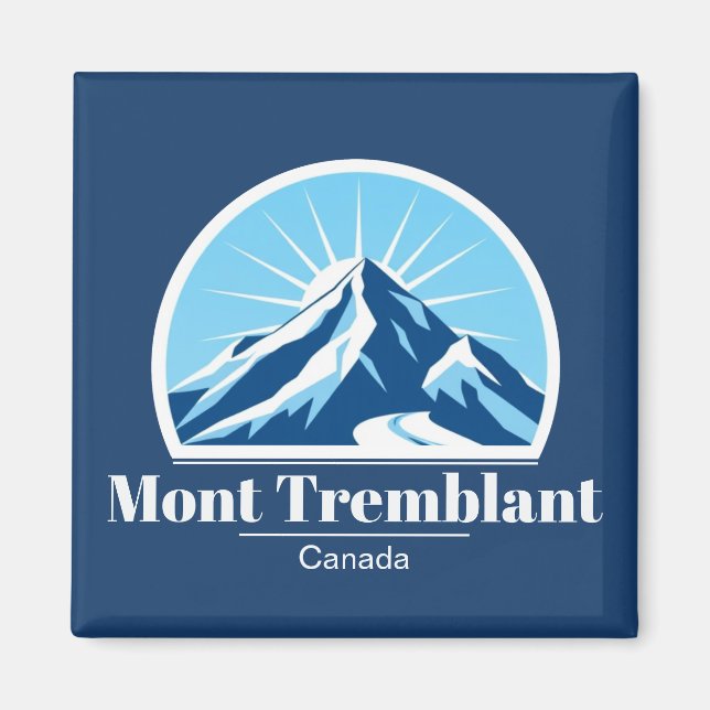 Mont Tremblant Canada cadeau souvenir Magnet (Devant)
