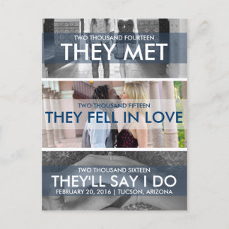 Montage Enregistrer la date Carte postale