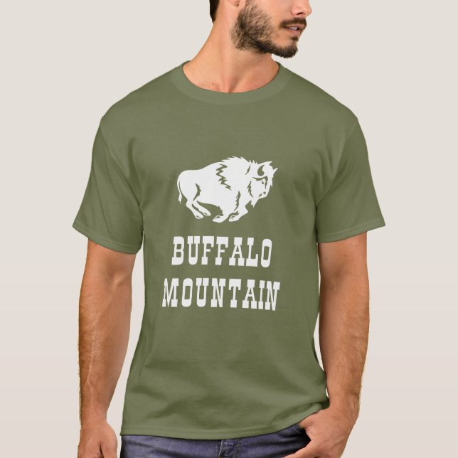MONTAGNE DE BUFFALO - T-SHIRT (Devant)