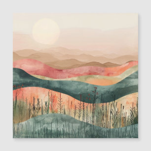 Montagne minimaliste de Boho - Terre inspirée par 