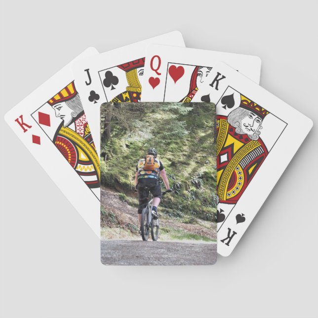 MONTAGNE VÉLO CARTES DE JEU (dos)