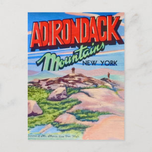 Montagnes Adirondack NY Carte postale