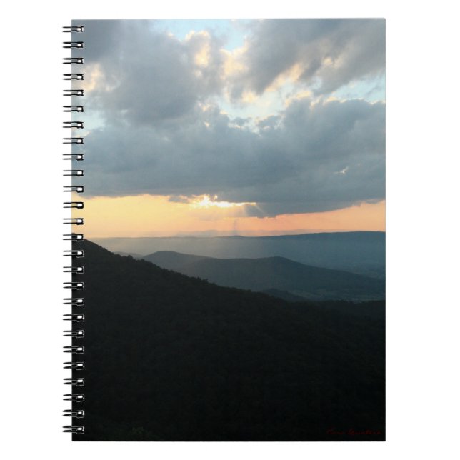 Montagnes Appalaches #3171 Carnet (Devant)