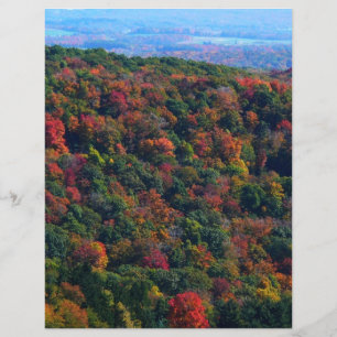 Montagnes Appalaches en automne