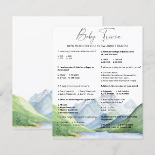 Montagnes - Bébé Questions-Réponses