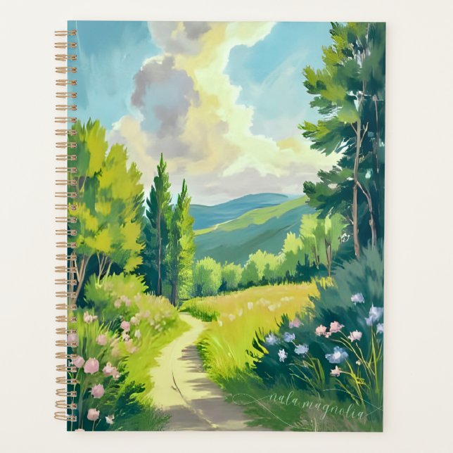 Montagnes Blanches | Peinture de paysage du New Ha (Devant)