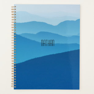 Montagnes bleues personnalisées