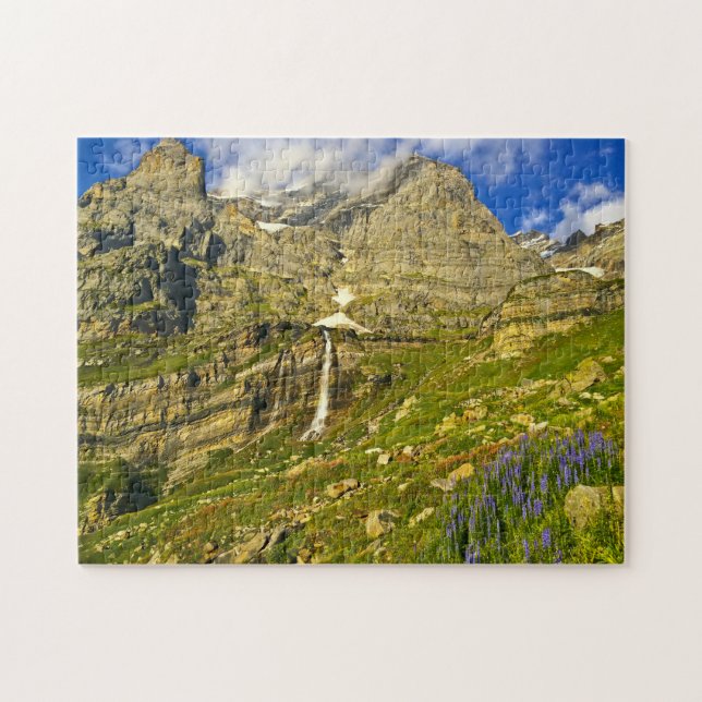 Montagnes Cachemire Pakistan. Puzzle (Horizontal)