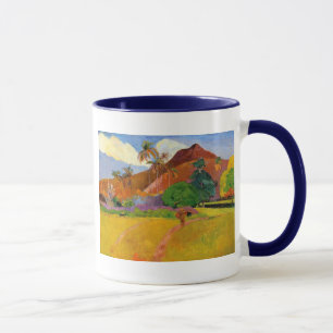 "Montagnes dans la tasse du Tahiti" - Paul Gauguin
