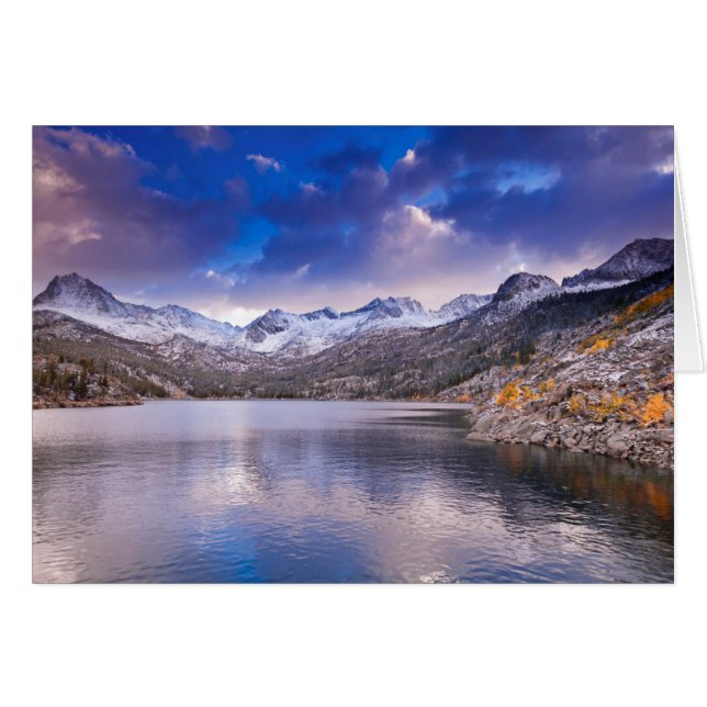 Montagnes de la Sierra Nevada, Automne, CA (Devant horizontal)