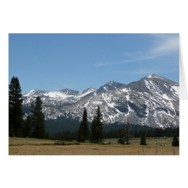 Montagnes de la Sierra Nevada I depuis Yosemite (Devant Horizontal)