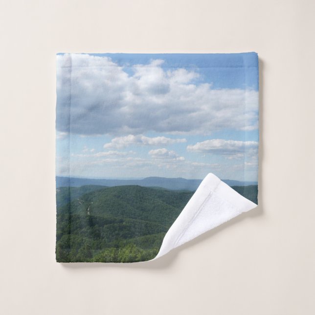 Montagnes des Appalaches I Shenandoah (Gant de toilette)