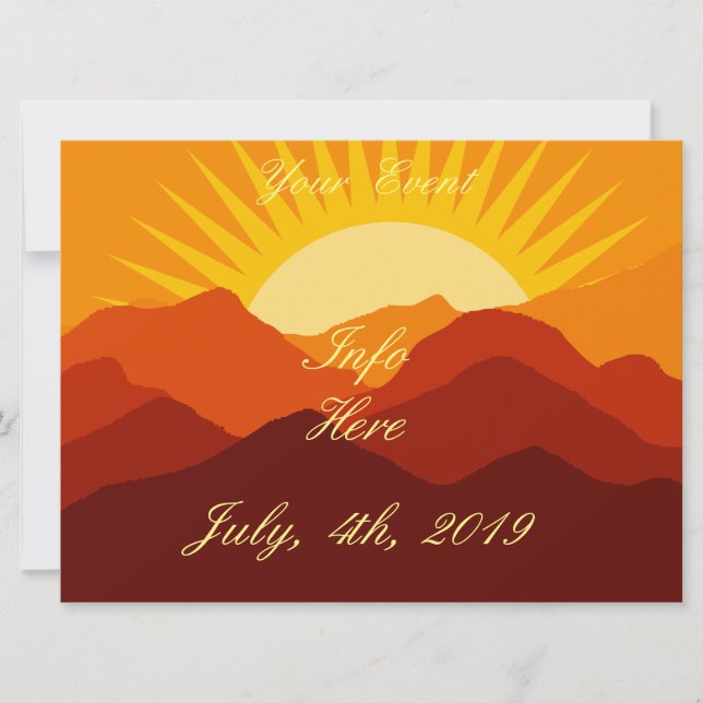 Montagnes du désert Coucher du soleil Thunder_Cove (Devant)