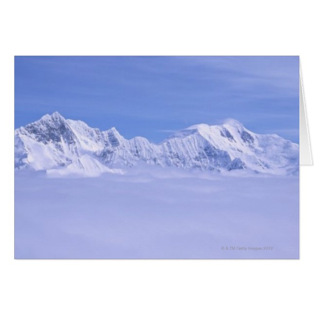 Montagnes et glaciers (Devant horizontal)