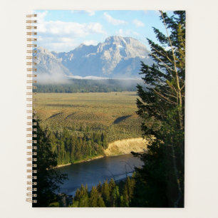 Montagnes et rivière de Jackson Hole