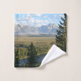 Montagnes et rivière de Jackson Hole