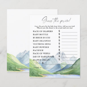 Montagnes - Jeu de devinette de prix