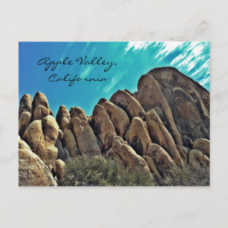 Montagnes rocheuses de la carte postale Apple Vall