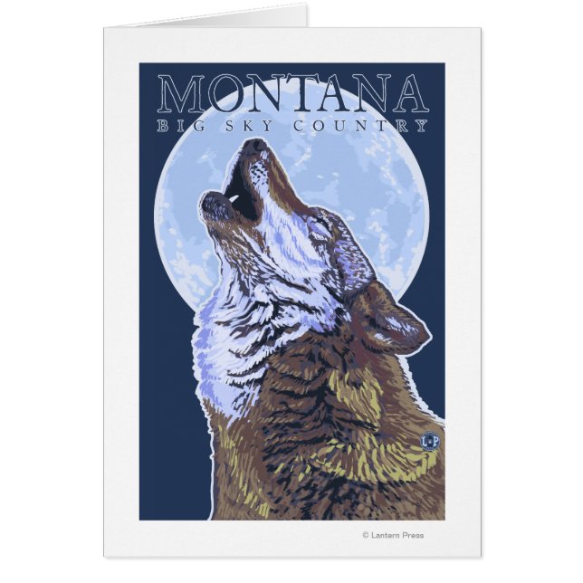 Montana — Big Sky CountryHowling Wolf (Devant)