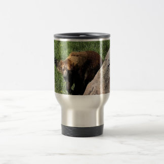 Montana Grizzly Oear Travel Mug