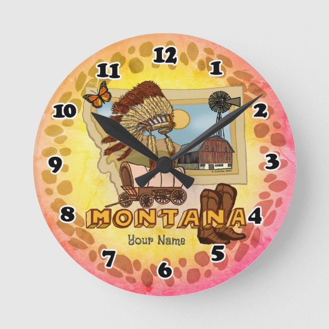 Montana horloge ronde (Recto)