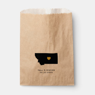 Montana Mariage Faveur Traite Sacs, Sacs Cadeaux