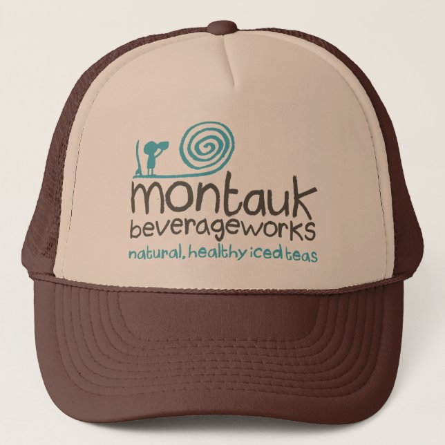 Montauk BeverageWorks - casquette de camionneur (Devant)
