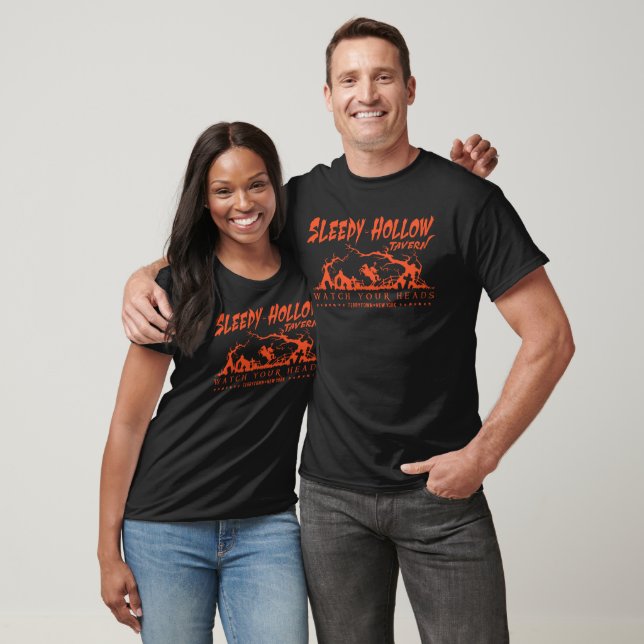 Montauk Salvage Co : Sleepy Hollow T-Shirt Orange (Unisexe)