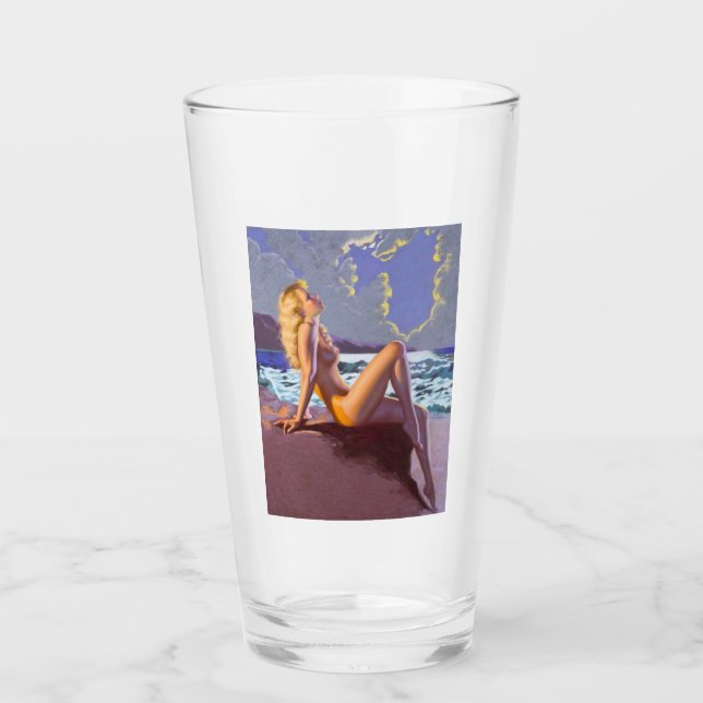 Montée vintage - Verre à pinte (Devant)