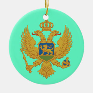 MONTENEGRO* Ornement de Noël personnalisé