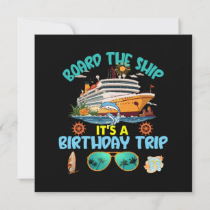Monter à Bord C'est Un Voyage D'anniversaire