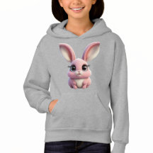 Monter : Adorable Sweat - shirt à capuche de lapin