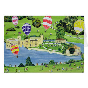 Monter en ballon chez Leeds Castle