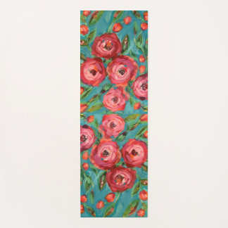 Monter le tapis de yoga rose