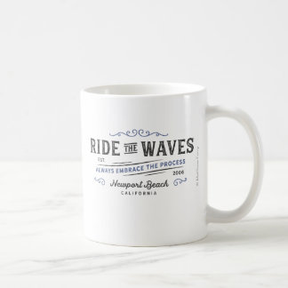 Montez la tasse de vagues