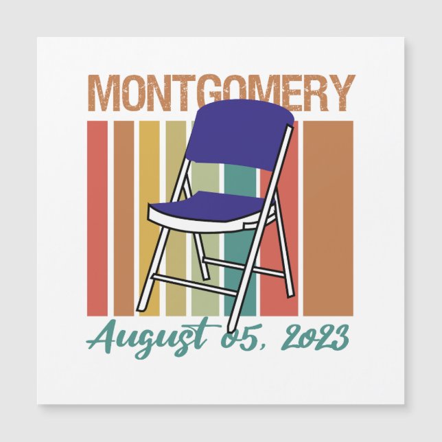Montgomery Brawl Folding Chair 5 août 2023 (Devant)