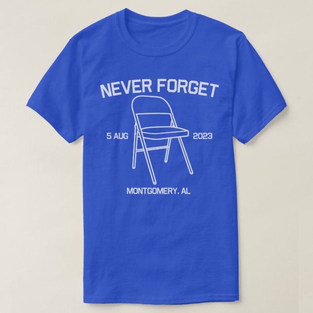 Montgomery Folding Chair TShirt (Design devant)