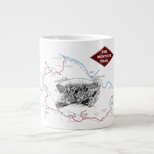 Montour Carte du sentier Mug