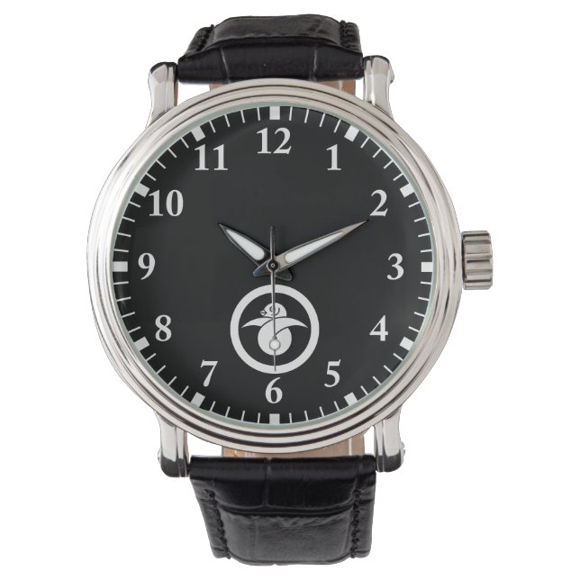 MONTRE 丸に結び雁金 (devant)