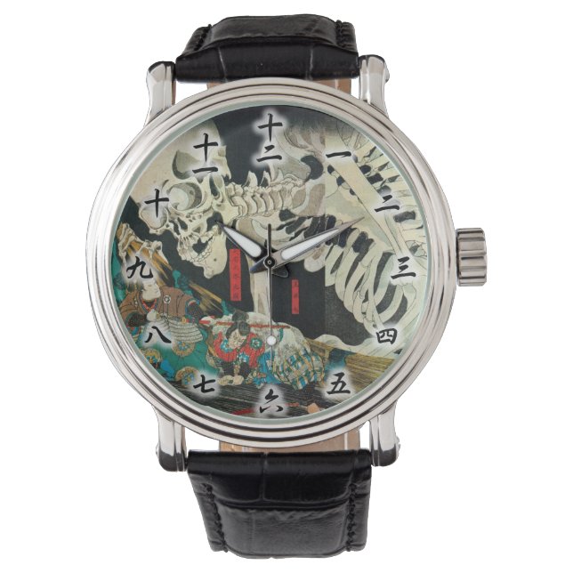 Montre 相 馬 の 古 内 裏, 国, Skateleton manipulé par Witch, Kun (devant)