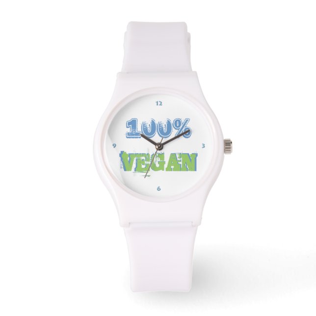 Montre 100% de VEGAN... (Recto)