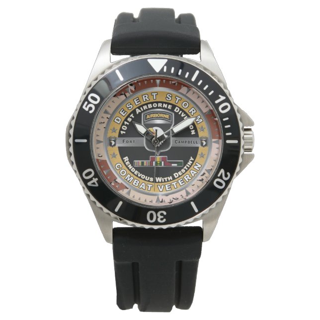 Montre 101st Airborne Division Tempête du désert  (devant)