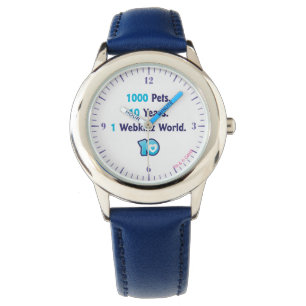 Montre 10 ans de stat de Webkinz
