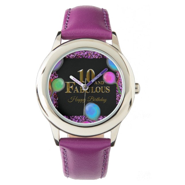 Montre 10e anniversaire  (devant)