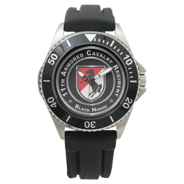Montre 11e régiment de cavalerie blindée (devant)