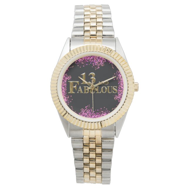 Montre 13e anniversaire  (devant)