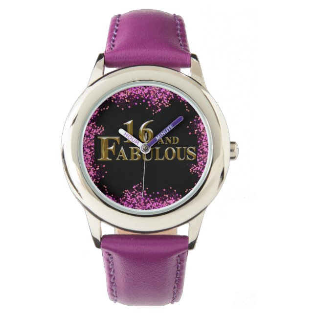 Montre 16e anniversaire  (devant)